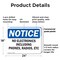 Signmission No Electronics Including Phones Radios Etc, 24 in W x Rectangle, Plastic OS-2PACK-NS-P-1824-L-14505 - alternate 7